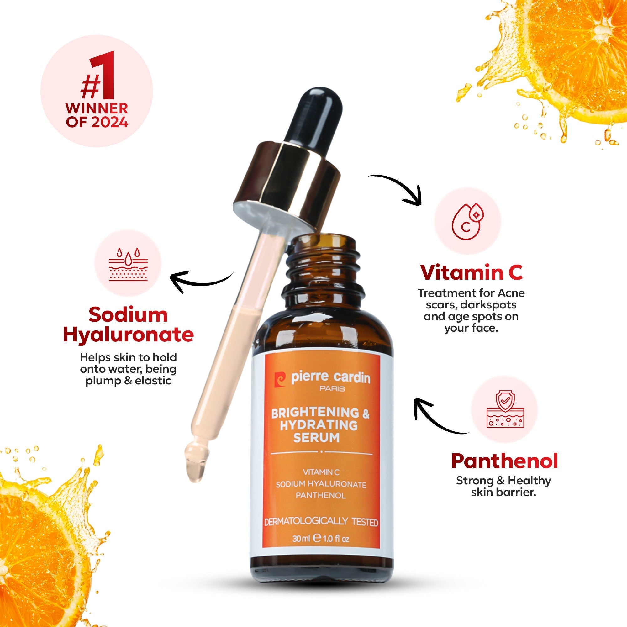 Vitamin C Serum 30 ml (Brightening & Hydrating)